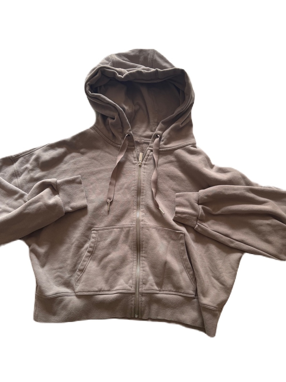 Calvin Klein Performance tan Zip-Up Hoodie Jacket